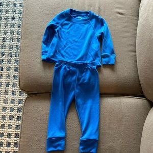 LL Bean 2T Toddlers' Wicked Warm Midweight long Underwear / base layer Set
